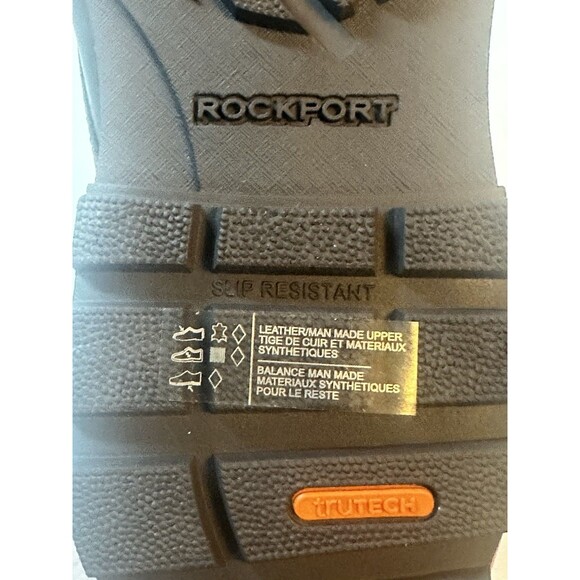 Rockport Waterproof Storm Surge Plain Toe Brown Tan Ankle Boots Men’s Size 8 New main image 14